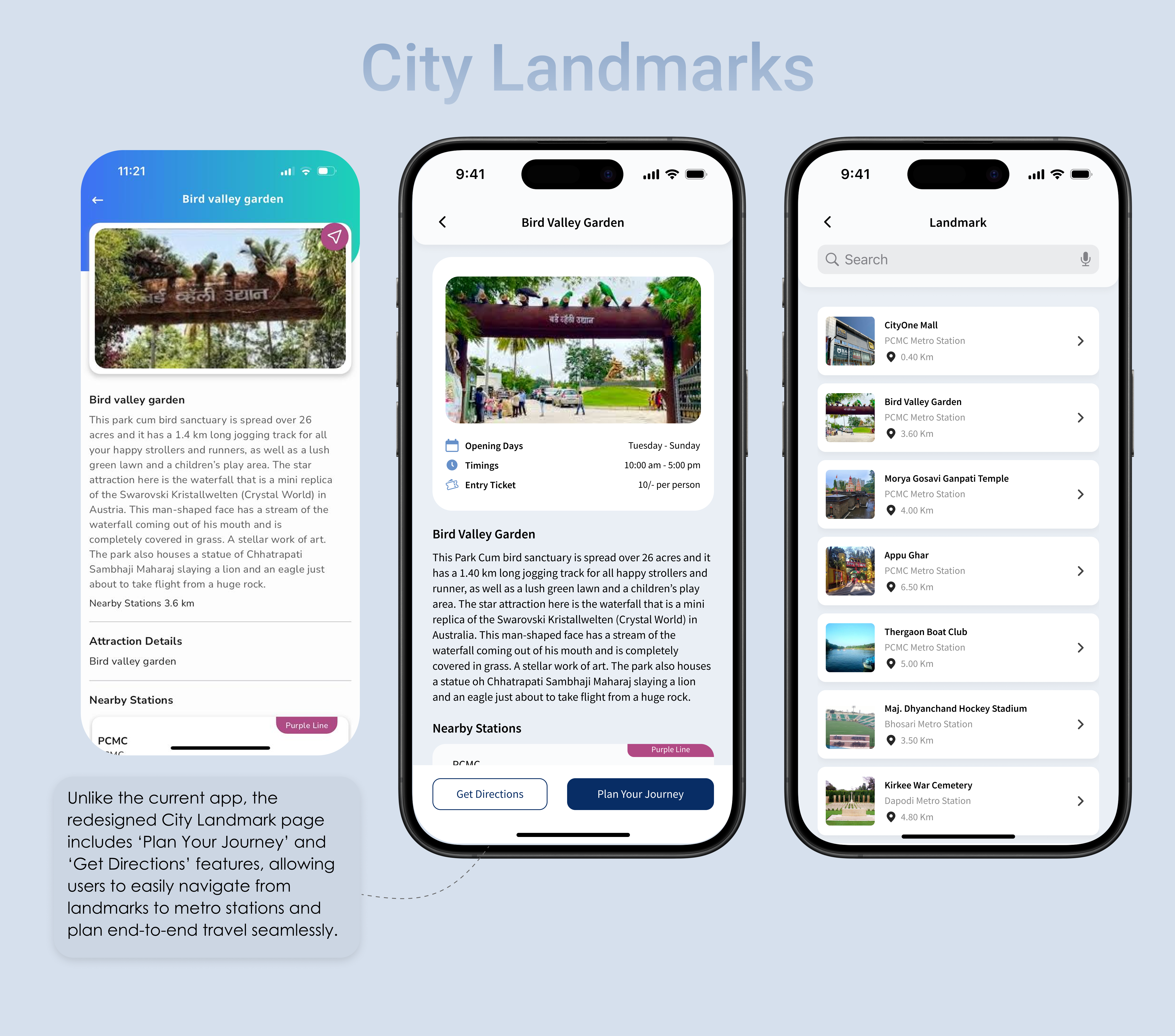 Redesigning Pune Metro App project image